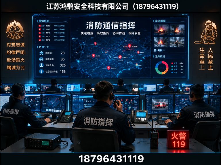 漳州应急指挥系统展示图